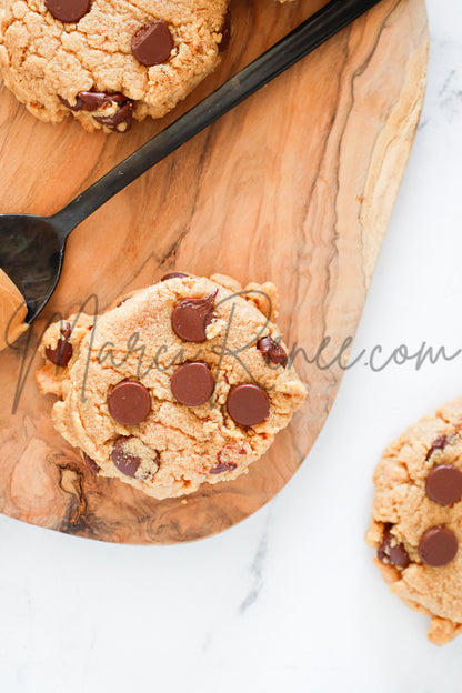 Chocolate Chip Peanut Butter Cookies (Semi with Video)