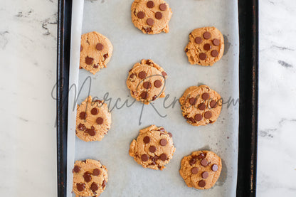 Chocolate Chip Peanut Butter Cookies (Semi with Video)