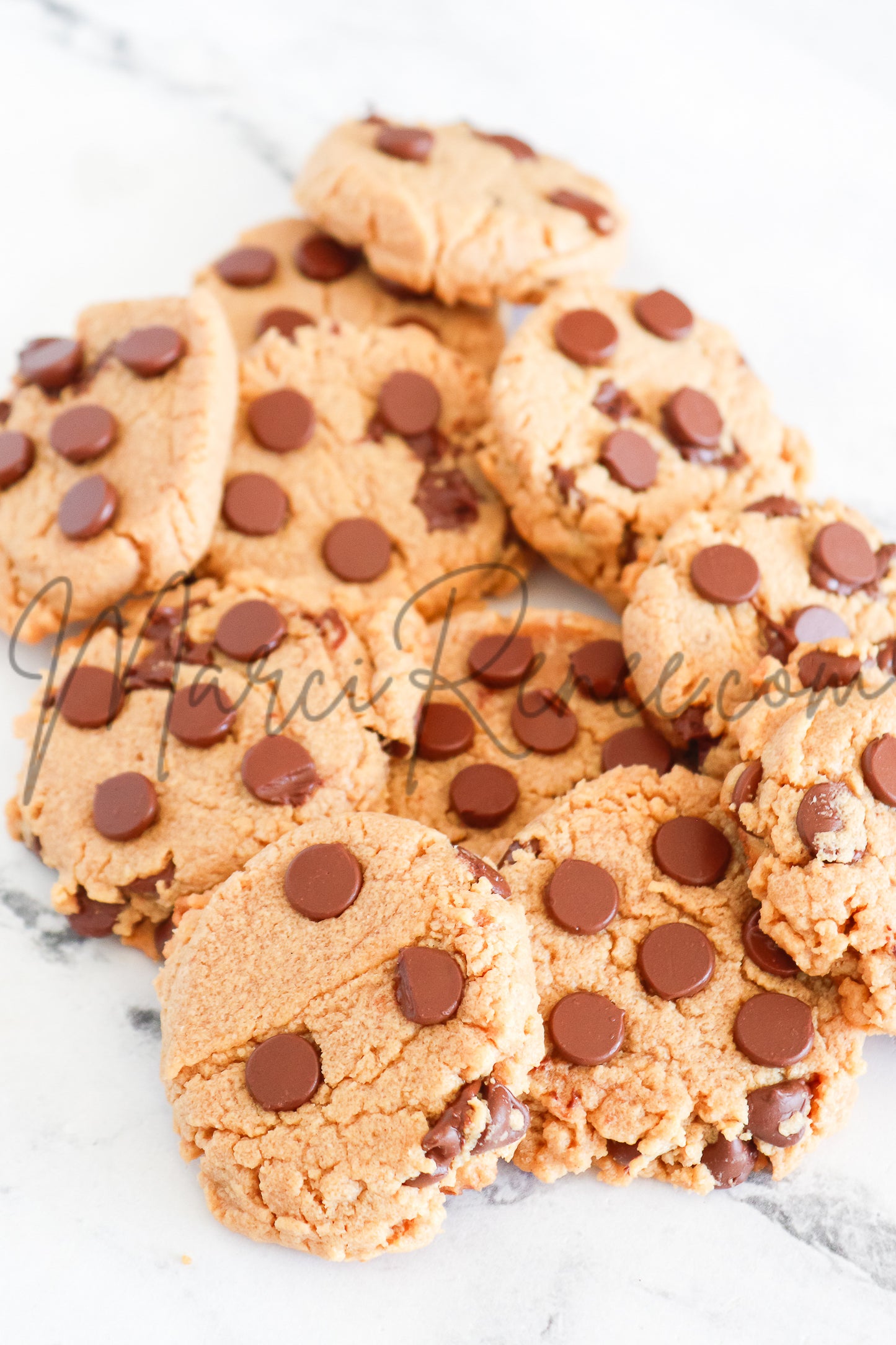 Chocolate Chip Peanut Butter Cookies (Semi with Video)