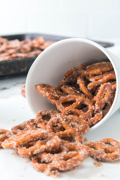 Oven Cinnamon Pretzels (PLR)