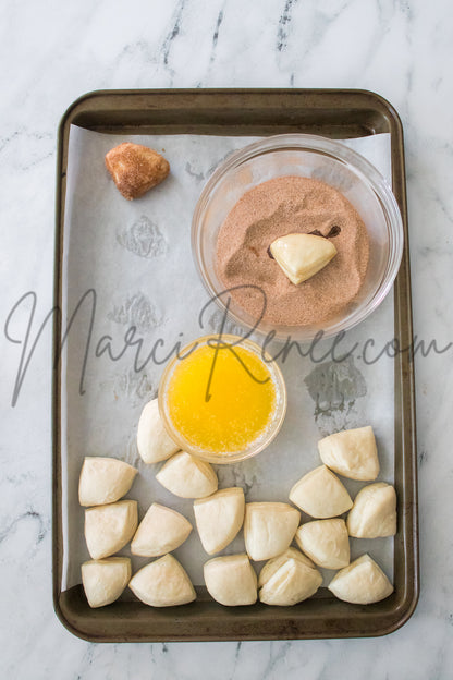 Cinnamon Sugar Biscuit Bites (Semi)