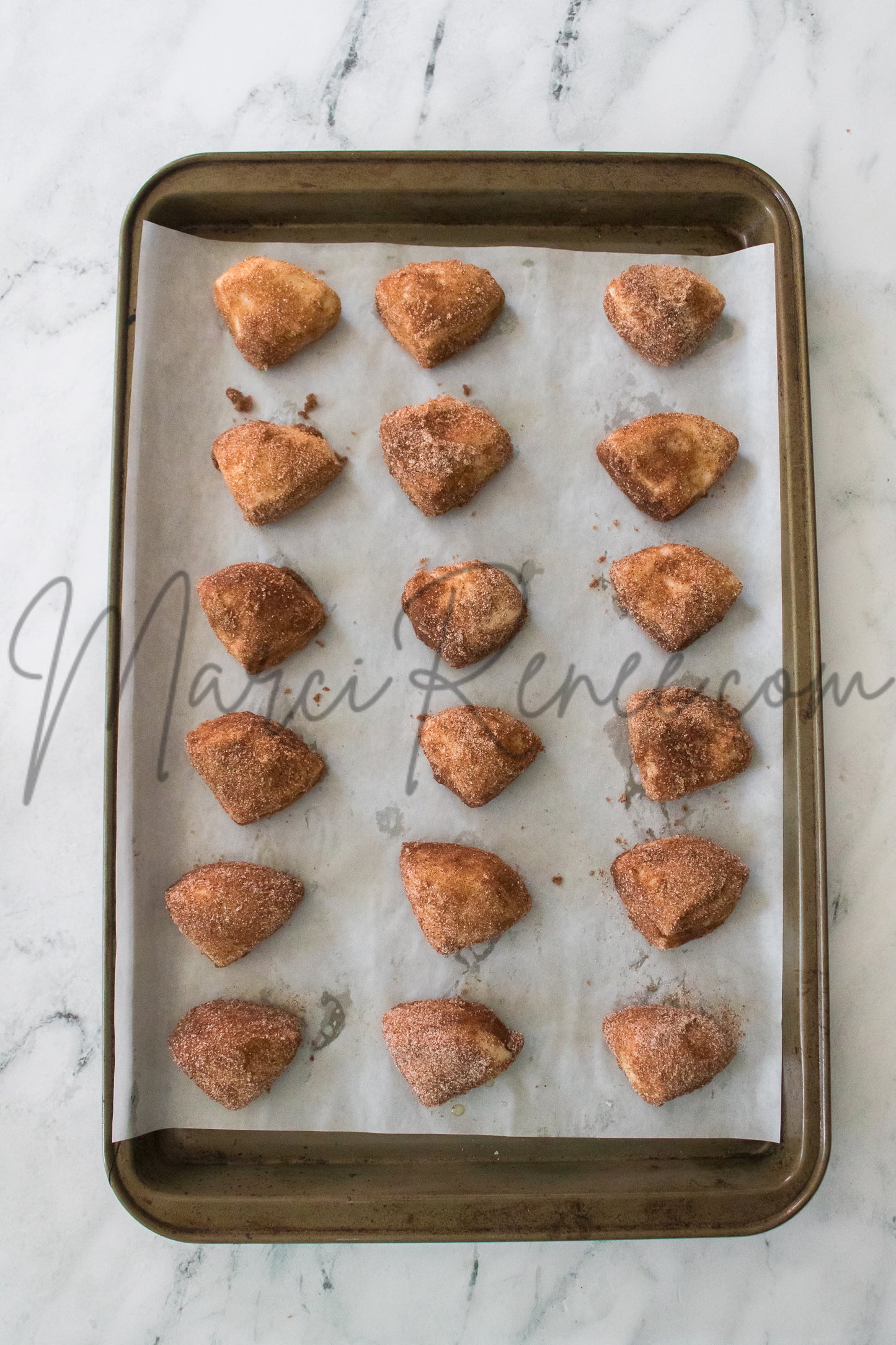 Cinnamon Sugar Biscuit Bites (Semi)