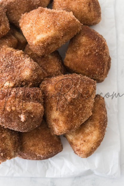 Cinnamon Sugar Biscuit Bites (Semi)