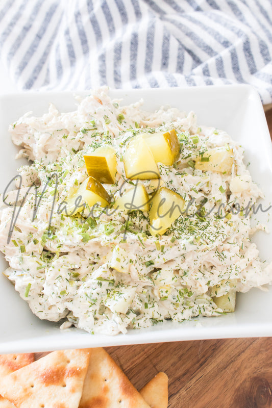 Exclusive: Dill Pickle Chicken Salad