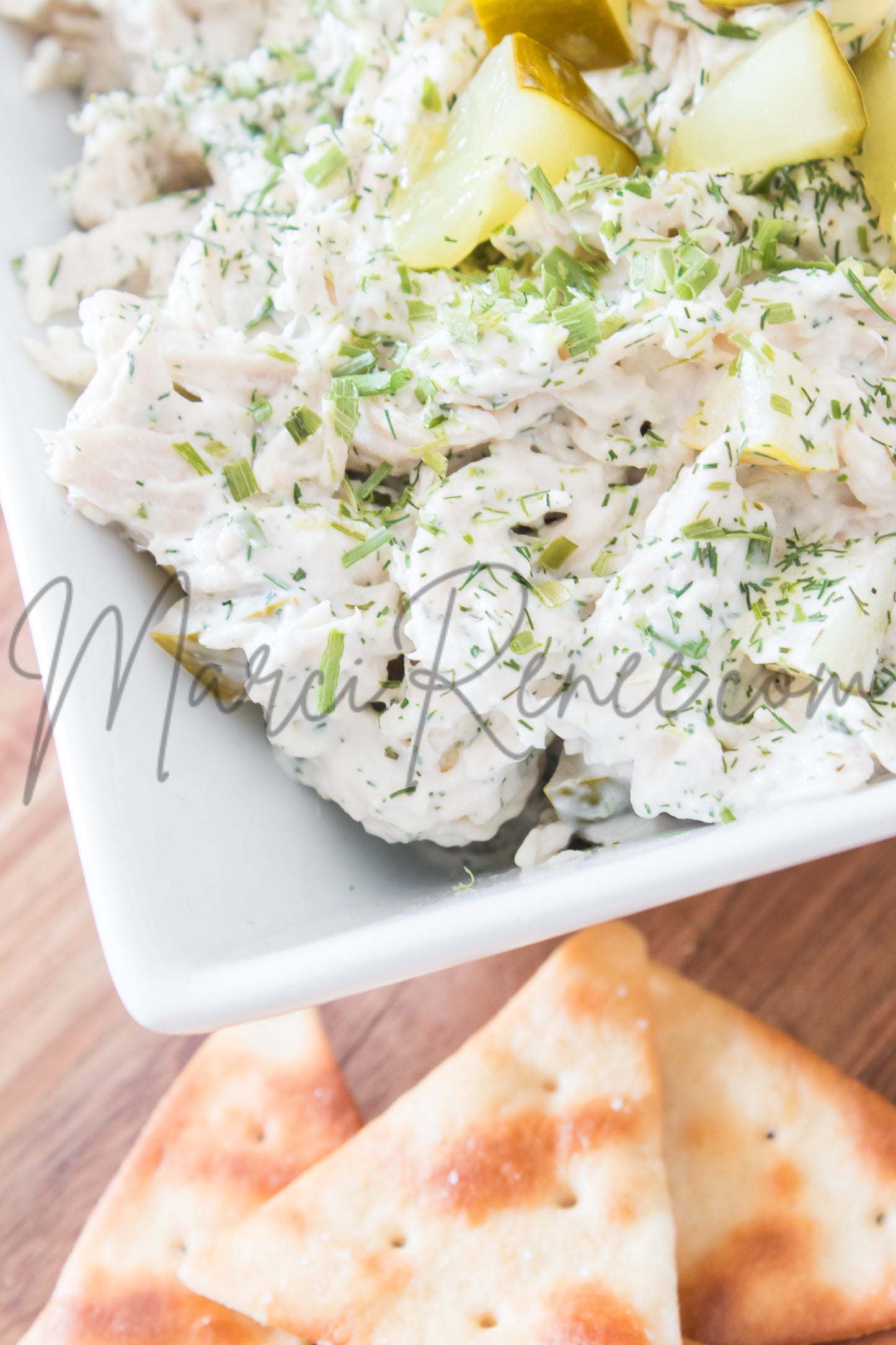 Exclusive: Dill Pickle Chicken Salad