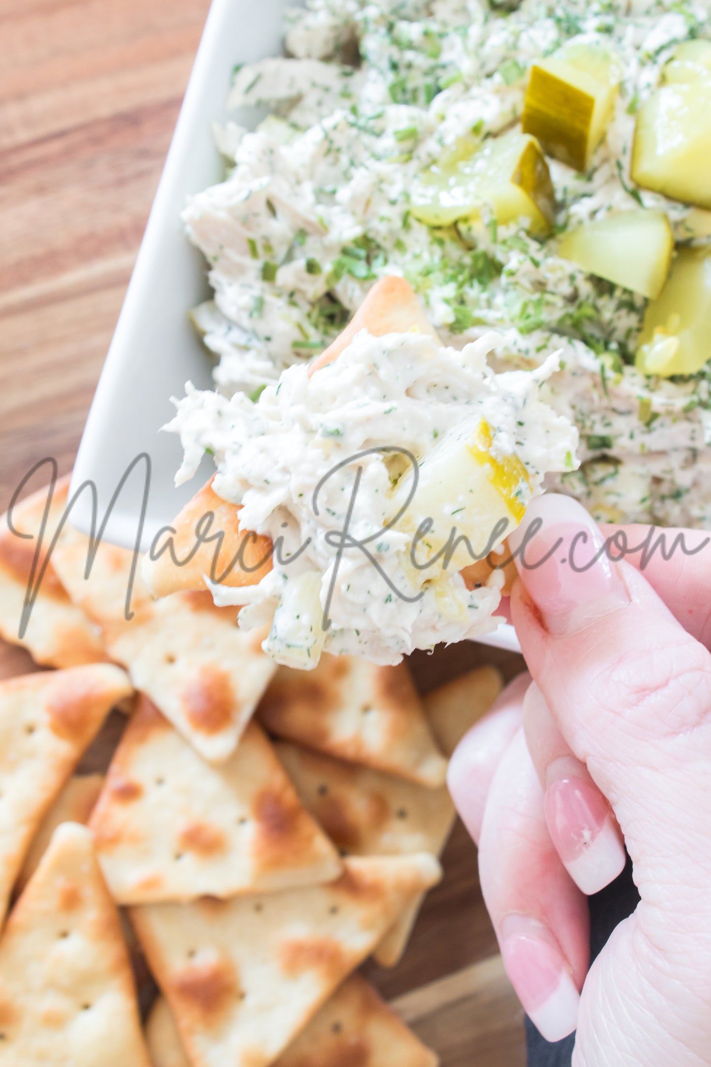 Exclusive: Dill Pickle Chicken Salad