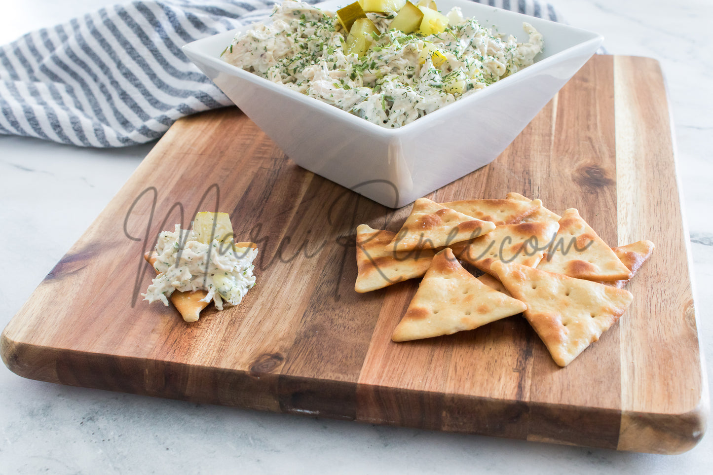 Exclusive: Dill Pickle Chicken Salad