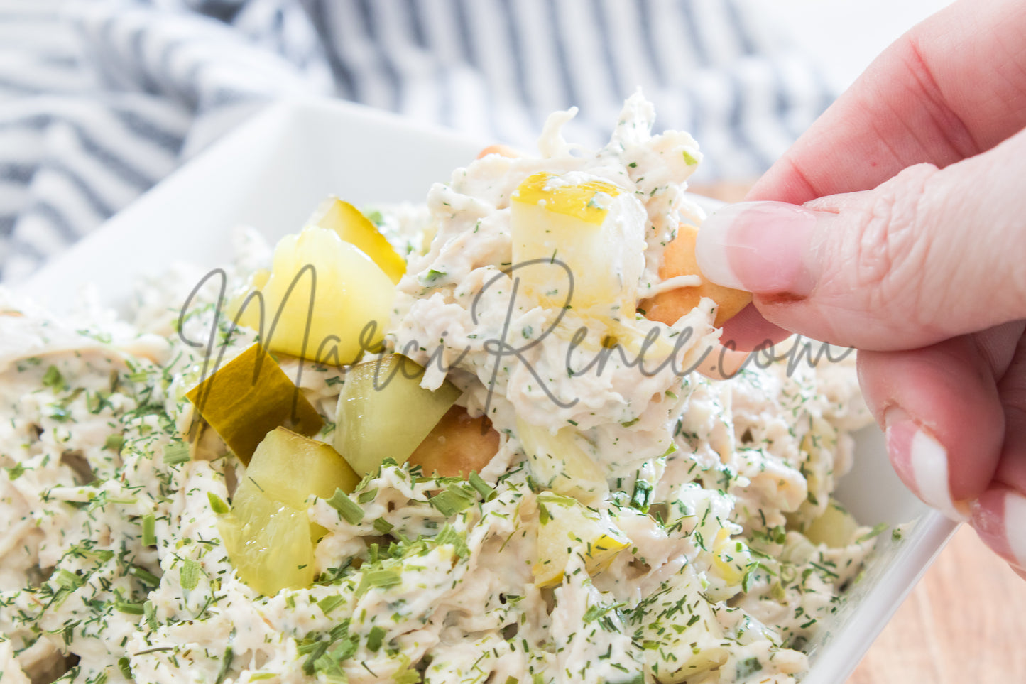 Exclusive: Dill Pickle Chicken Salad