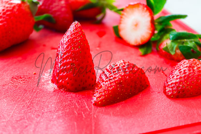 Strawberry Brownies with Chocolate Ganache (Semi With Video)