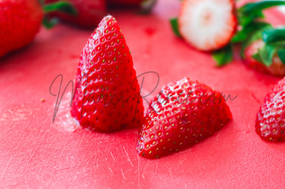 Strawberry Brownies with Chocolate Ganache (Semi With Video)