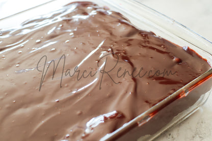 Strawberry Brownies with Chocolate Ganache (Semi With Video)