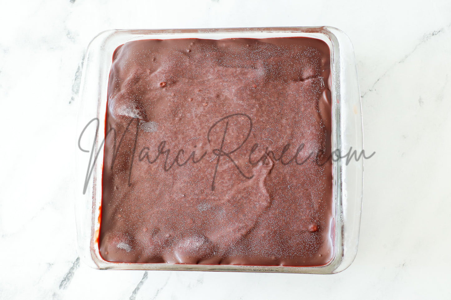 Strawberry Brownies with Chocolate Ganache (Semi With Video)