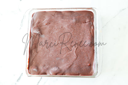 Strawberry Brownies with Chocolate Ganache (Semi With Video)