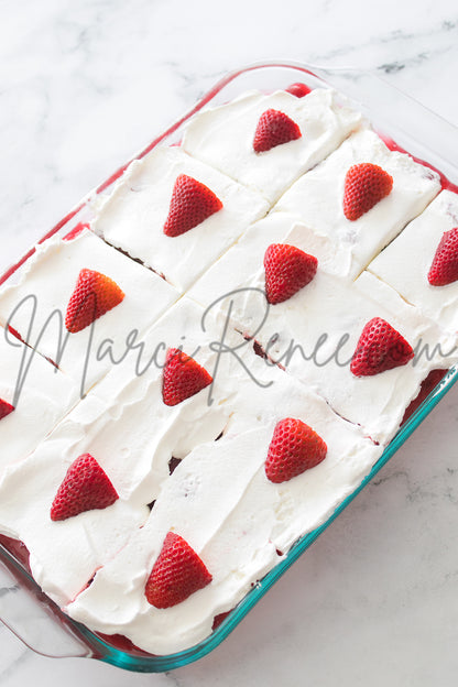 Strawberry Poke Cake (Exclusive With Images and Video)