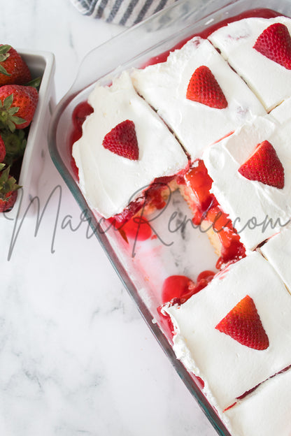 Strawberry Poke Cake (Exclusive With Images and Video)