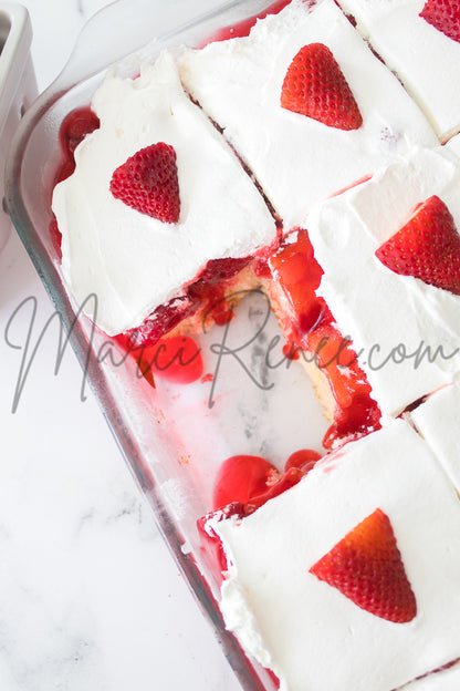 Strawberry Poke Cake (Exclusive With Images and Video)