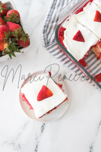 Strawberry Poke Cake (Exclusive With Images and Video)