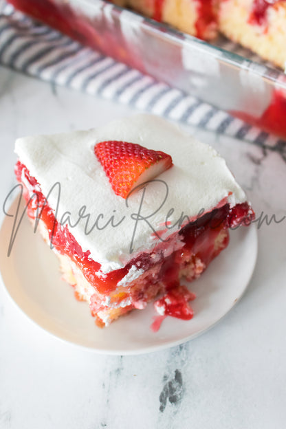 Strawberry Poke Cake (Exclusive With Images and Video)