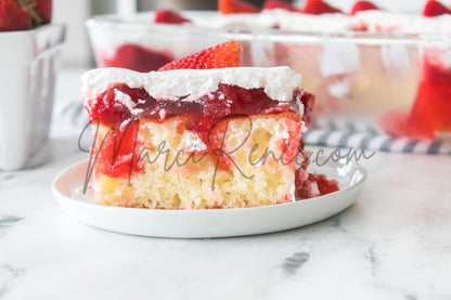 Strawberry Poke Cake (Exclusive With Images and Video)