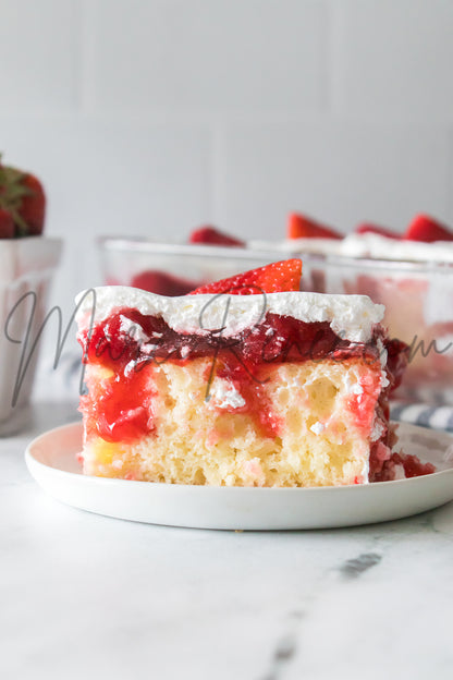 Strawberry Poke Cake (Exclusive With Images and Video)