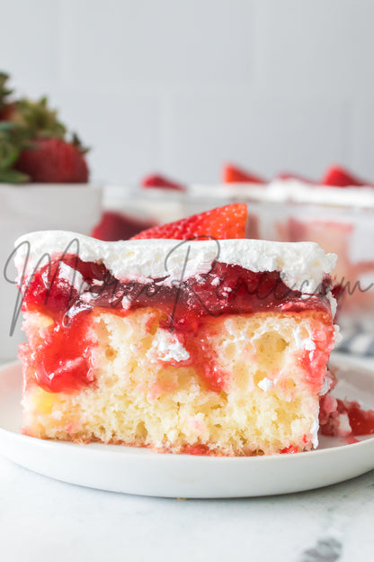 Strawberry Poke Cake (Exclusive With Images and Video)