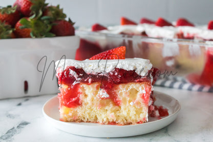 Strawberry Poke Cake (Exclusive With Images and Video)