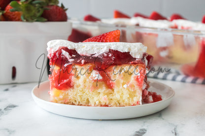 Strawberry Poke Cake (Exclusive With Images and Video)