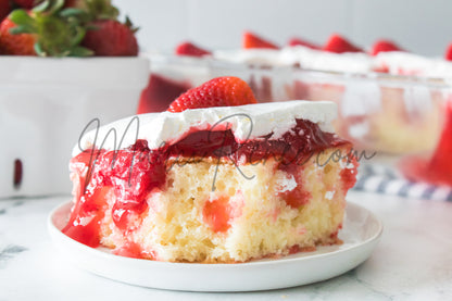 Strawberry Poke Cake (Exclusive With Images and Video)