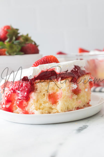 Strawberry Poke Cake (Exclusive With Images and Video)