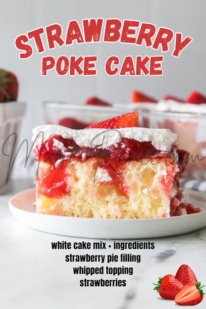 Strawberry Poke Cake (Exclusive With Images and Video)