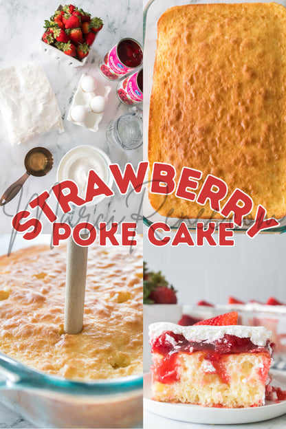 Strawberry Poke Cake (Exclusive With Images and Video)