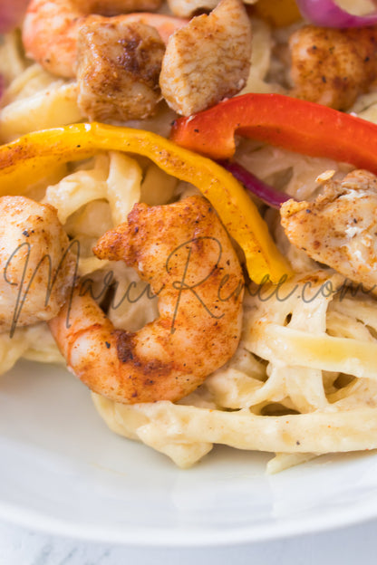 Copycat: TGI Friday's Cajun Shrimp and Chicken Pasta (Set 2 Semi)