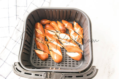 Air Fryer Soft Cinnamon Pretzels (PLR)