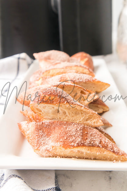 Air Fryer Soft Cinnamon Pretzels (PLR)