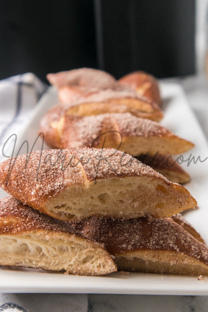 Air Fryer Soft Cinnamon Pretzels (PLR)