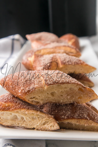 Air Fryer Soft Cinnamon Pretzels (PLR)