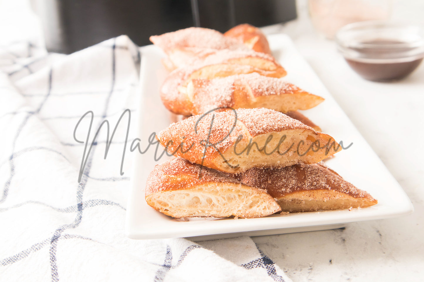 Air Fryer Soft Cinnamon Pretzels (PLR)