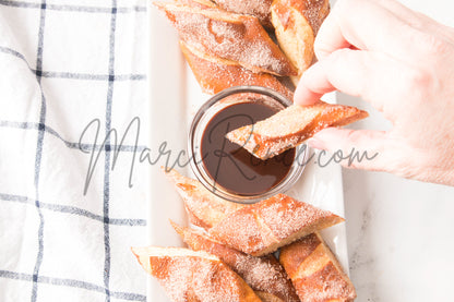 Air Fryer Soft Cinnamon Pretzels (PLR)