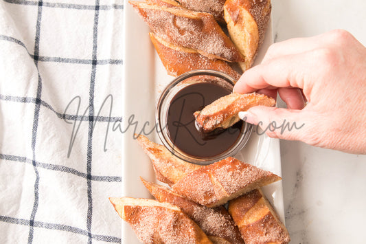 Air Fryer Soft Cinnamon Pretzels (PLR)