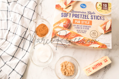 Air Fryer Soft Cinnamon Pretzels (PLR)