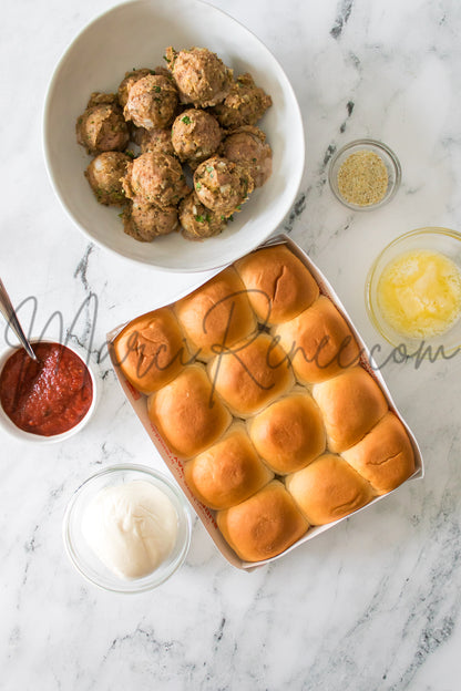 Meatball Sliders (Set 4 Semi)