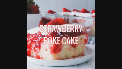 Strawberry Poke Cake (Exclusive With Images and Video)