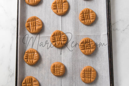 3 Ingredient Peanut Butter Cookies (PLR)