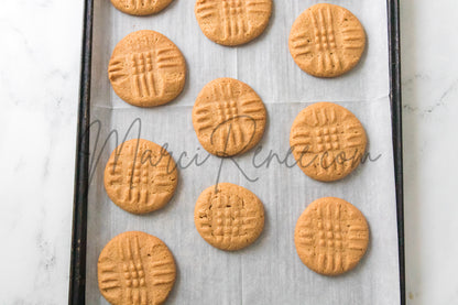 3 Ingredient Peanut Butter Cookies (PLR)