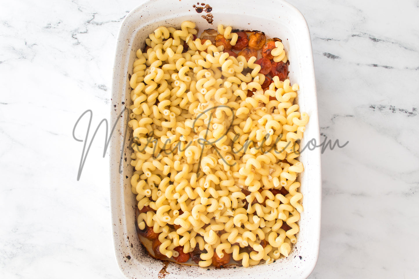 Exclusive: Roasted Cherry Tomato and Feta Pasta