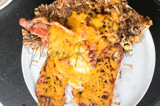 Cheesy Bacon Hashbrowns (PLR)