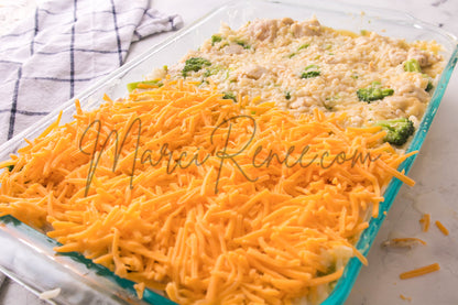 Chicken Broccoli and Rice Casserole (PLR)