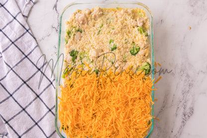 Chicken Broccoli and Rice Casserole (PLR)