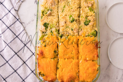 Chicken Broccoli and Rice Casserole (PLR)