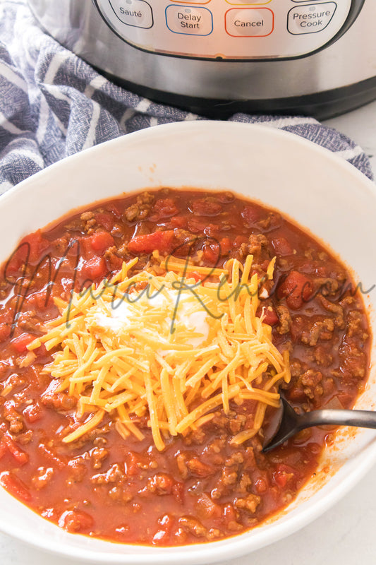 Instant Pot Chili (PLR)